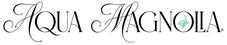 Aqua Magnolia logo on a white background